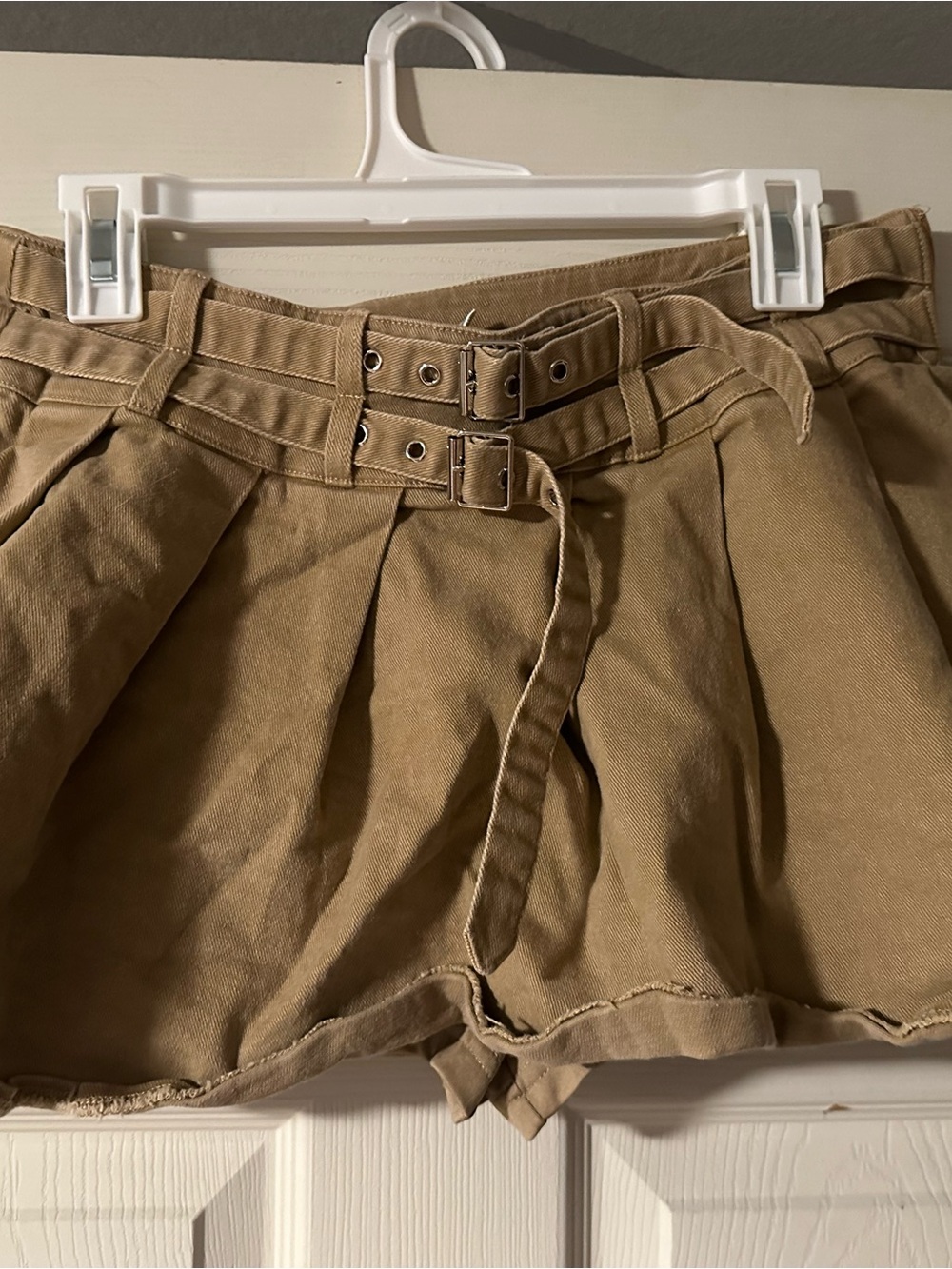 Windsor Tan Pleated Skirt